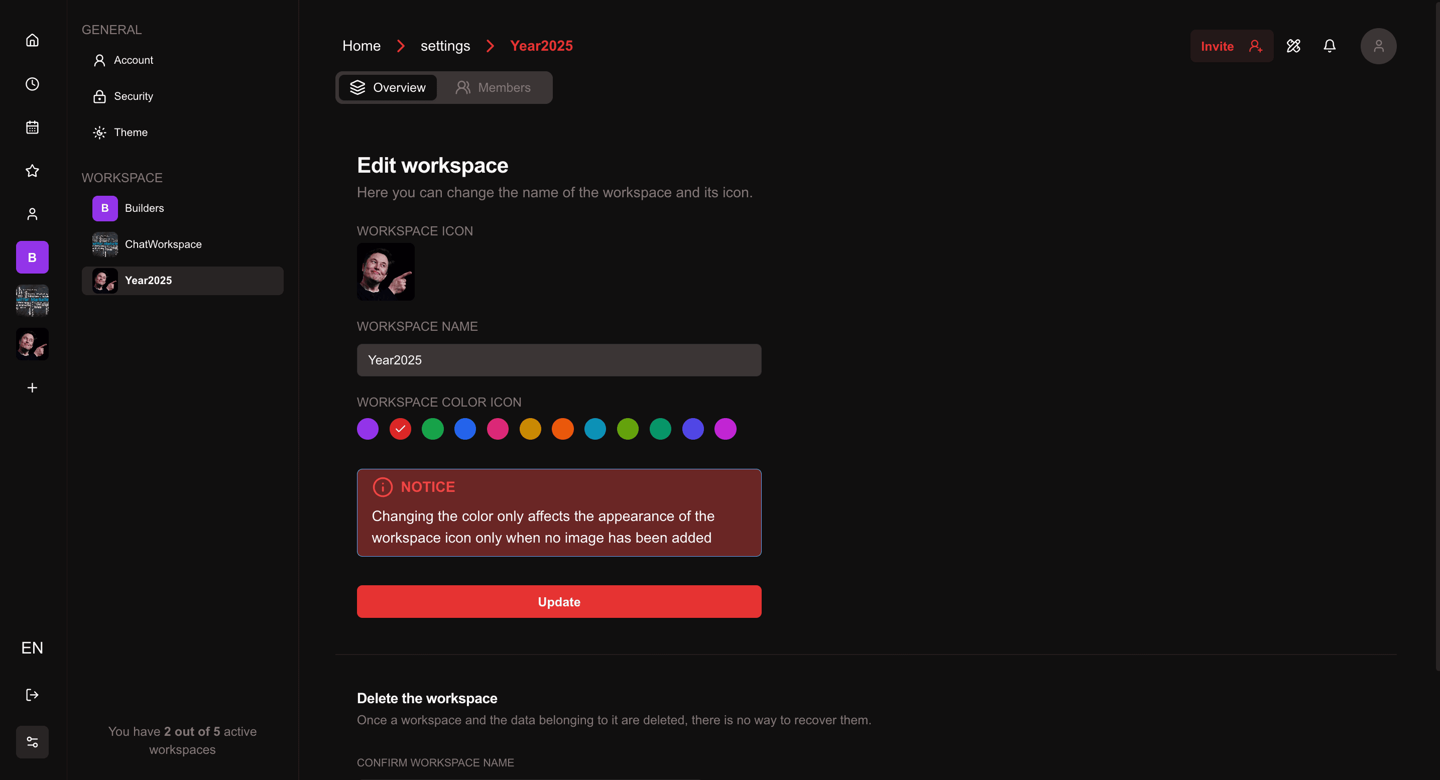 Task Content Add Image from device page - dark theme